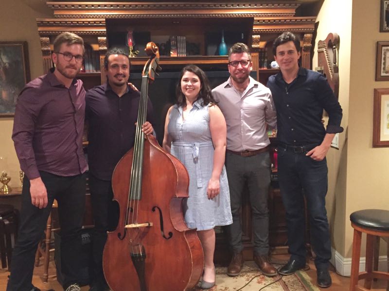 HOUSE CONCERT February 3, 2018  Maria Schafer Quartet CD RELEASE, with Shane Savala, Nick Ornelas, Eric Hagstrom, Brad Black