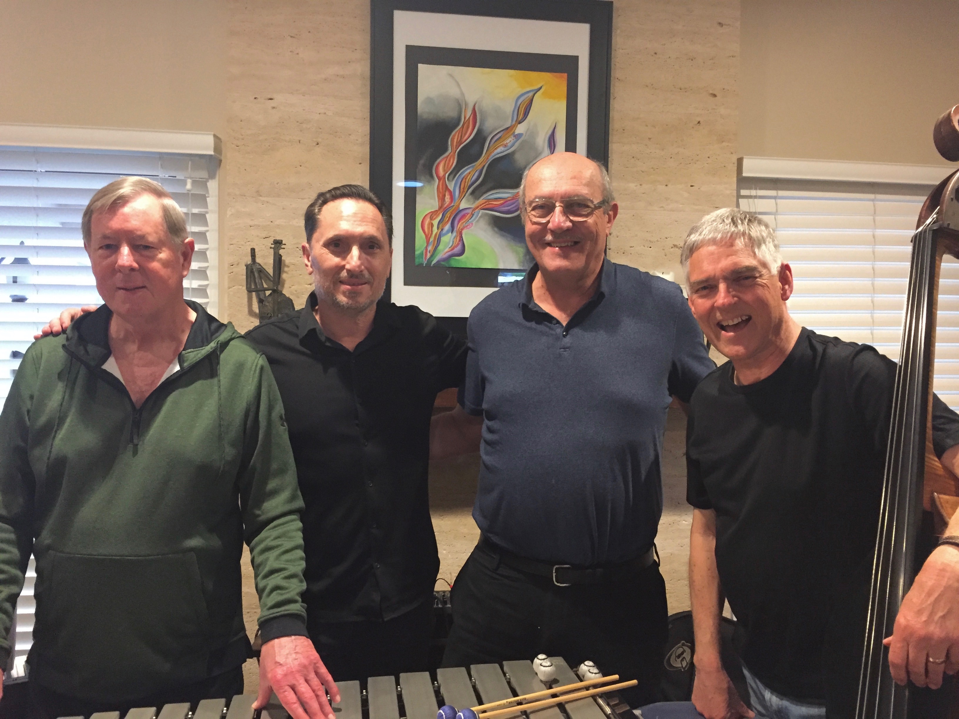 HOUSE CONCERT:  March 31, 2019   Charlie Shoemake, Joe Bagg, Paul Kreibich, Luther Hughes